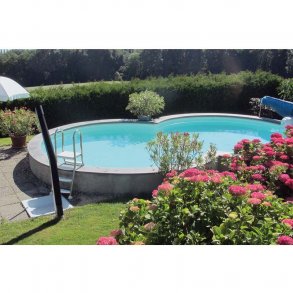 8-tals formet swimmingpool - Dybde 1,2 m