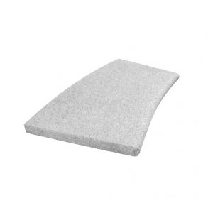 Betonsten til rund swimmingpool - Off White