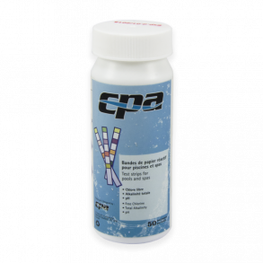 CPA pH/Cl/Br/Alkanitet teststrip