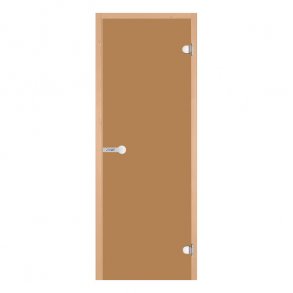 Harvia saunadre, bronzefarvet glas