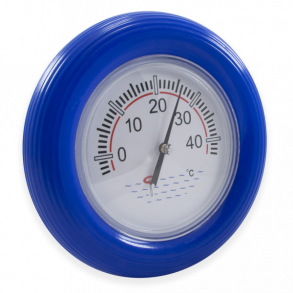 Termometer med bl ring til pool